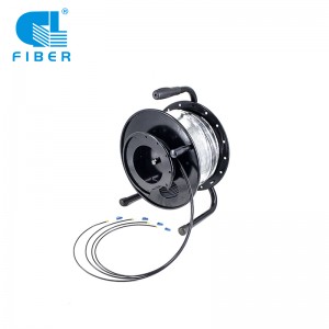Tactical Fiber Optic Cable with Helical Armored