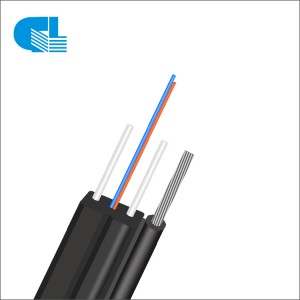 Outdoor FTTH Drop Cable With Stranded Steel Wire