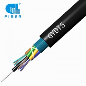 GYDTS Cablu de fibră optică blindat ușor cu manta liberă