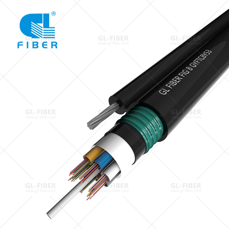 Self-Supporting Aerial Loose Tube Figure 8 Fiber Optic Cable