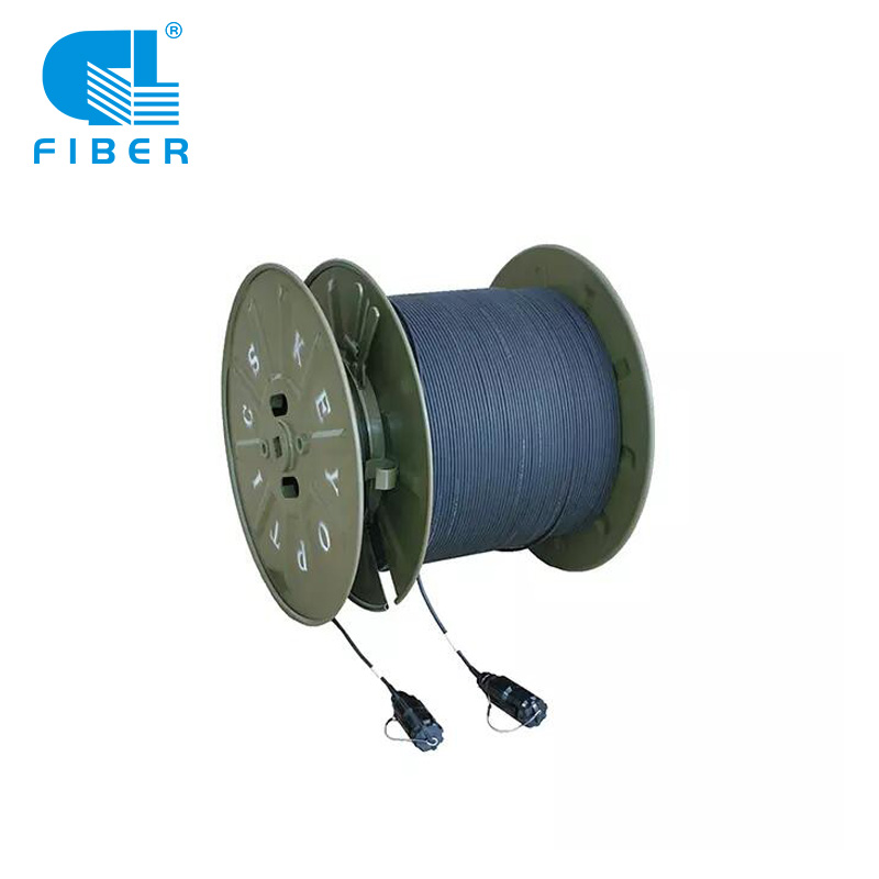 Military Communication System Tactical Fiber Optic Cable