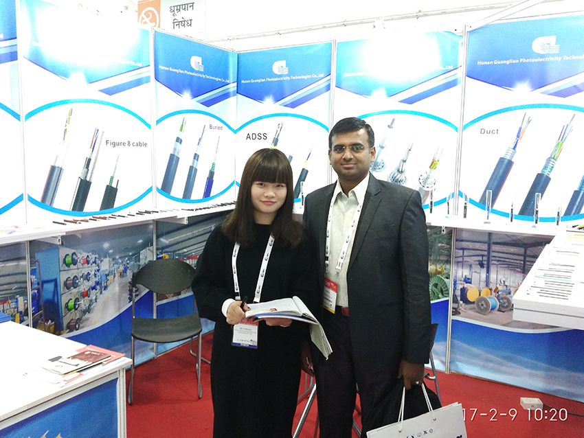 GL Participated In The Optical Cable Exhibition In Indian
