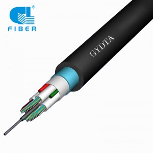 Cablu panglică cu fibră optică GYDTA (fibre SM/MM 48-576)