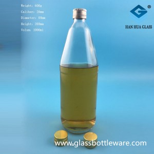 1000ml fruit juice beverage glass bottle manufacturer