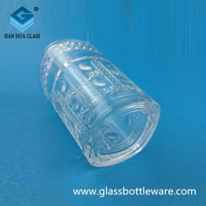 Manufacturer’s direct sales of 150ml square carved glass water cups