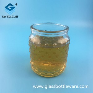Wholesale price of 500ml candle glass jar