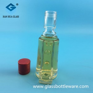 Wholesale price of 120ml small capacity glass wine bottles