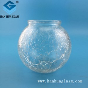 Augstas caurlaidības caurspīdīga stikla abažūrs lampām