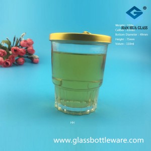 Wholesale 100ml glass mouthed wine bottles