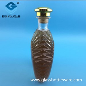 800ml crystal white glass whisky bottles sold directly by the manufacturer