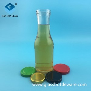 Wholesale of 360ml fruit juice beverage glass bottles