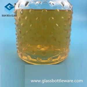 Wholesale price of 500ml candle glass jar