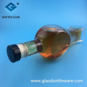 Factory direct sales of 700ml crystal white wine glass bottles
