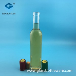 Manufacturer of 500ml transparent glass red wine bottle