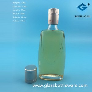 Wholesale 140ml transparent glass wine bottles