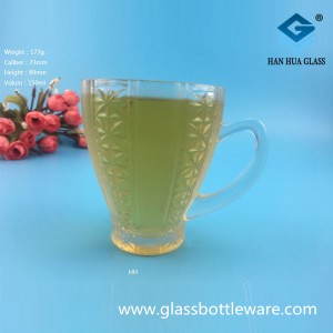Manufacturer’s direct sales of 150ml coffee glass cups with juice cups