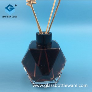 Manufacturer’s direct sales of 200ml crystal white material flameless rattan glass volatilizer bottle