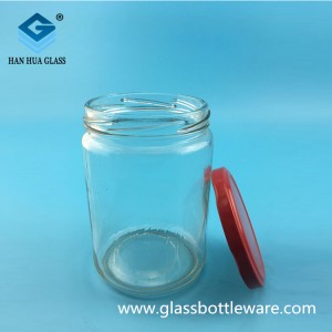 Factory direct sales 500ml canned glass bottle Chili sauce and paste bottle