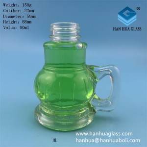 90ml alcohol lamp glass bottle manufacturer