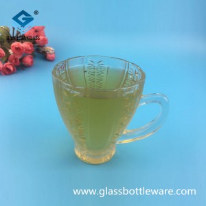 Manufacturer’s direct sales of 150ml coffee glass cups with juice cups