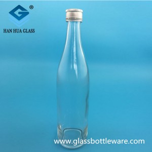 500ml crystal white glass white wine bottle