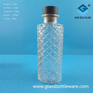 Wholesale 150ml round glass aromatherapy bottle
