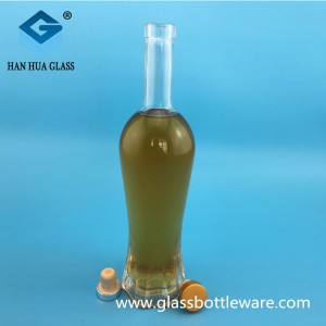 Wholesale of 550ml export crystal white glass wine bottles