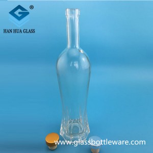 Wholesale of 550ml export crystal white glass wine bottles
