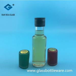Hot selling 100ml round olive oil glass bottle price