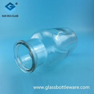 Hot selling 650ml large mouth transparent glass reagent bottle, medicinal glass bottle