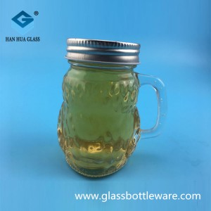 Manufacturer’s direct sales 100ml owl glass handle cup