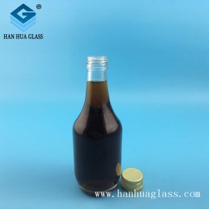 Επαναχρησιμοποιήσιμο διαφανές γυάλινο φιαλίδιο 180 ml