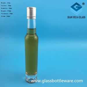Manufacturer directly sells 240ml fruit wine glass bottles