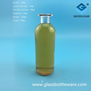 Wholesale price of 240ml round glass aromatherapy bottle