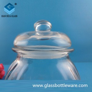 Factory direct sales 600ml square glass storage tank sealed jar
