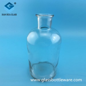Wholesale price of 1000ml small mouth transparent glass reagent bottles
