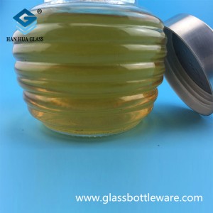 600ml glass honey bottle manufacturer