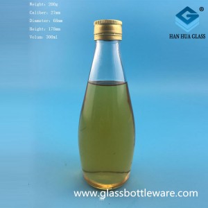 Manufacturer of 300ml fruit juice beverage glass bottles