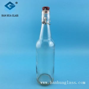 500 ml Classic Swing glas klar vinflaska med lock