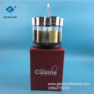 Wholesale price of 90ml cylindrical pepper glass bottle