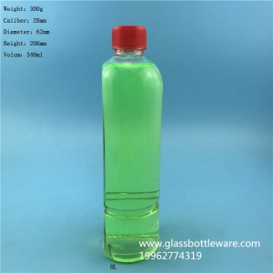 Manufacturer’s direct sales of 340ml exported beverage glass bottles
