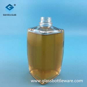 500ml rectangular hand sanitizer glass bottle sold directly by the manufacturer