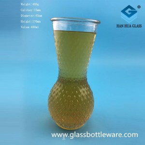 Wholesale 400ml hydroponic glass vase
