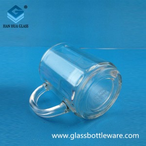 200ml Small Mark Glass Handle Cup