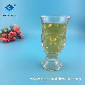 Manufacturer’s direct sales of 120ml juice beverage glass cups with handles