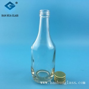 Reusable 180ml clear glass vial