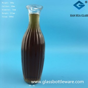 Export 500ml glass vase manufacturer