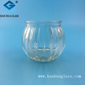 high quality glass candle holder for home decoration