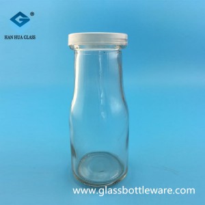 Manufacturer’s direct sales of 240ml milk glass bottles