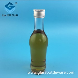 Xuzhou produces 280ml beverage juice glass bottles
